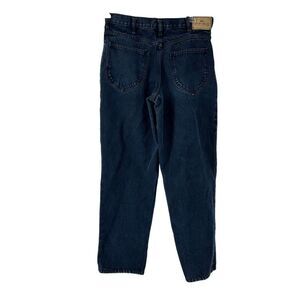 Open Trails Jeans Mens Size 33x30 Dark Wash Straight Leg 100% Cotton Blue Denim